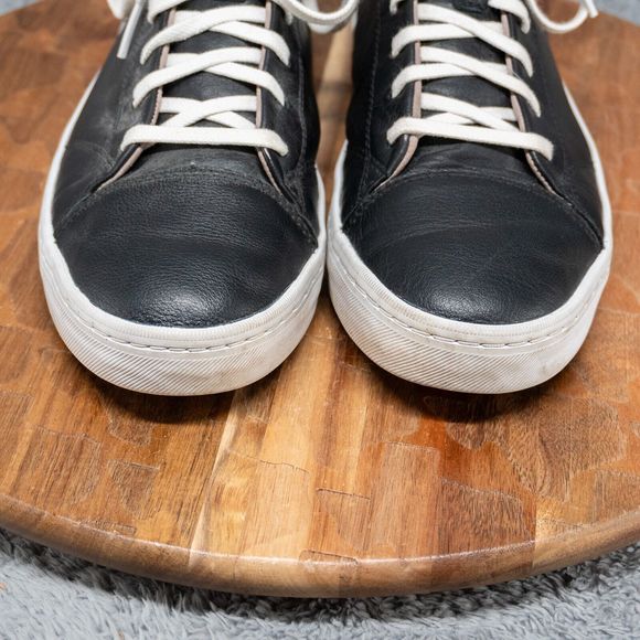 Cole Haan Grand OS Sneakers C25781 Mens Black Leather Lifestyle Shoes Size 8.5 M - Picture 3 of 8